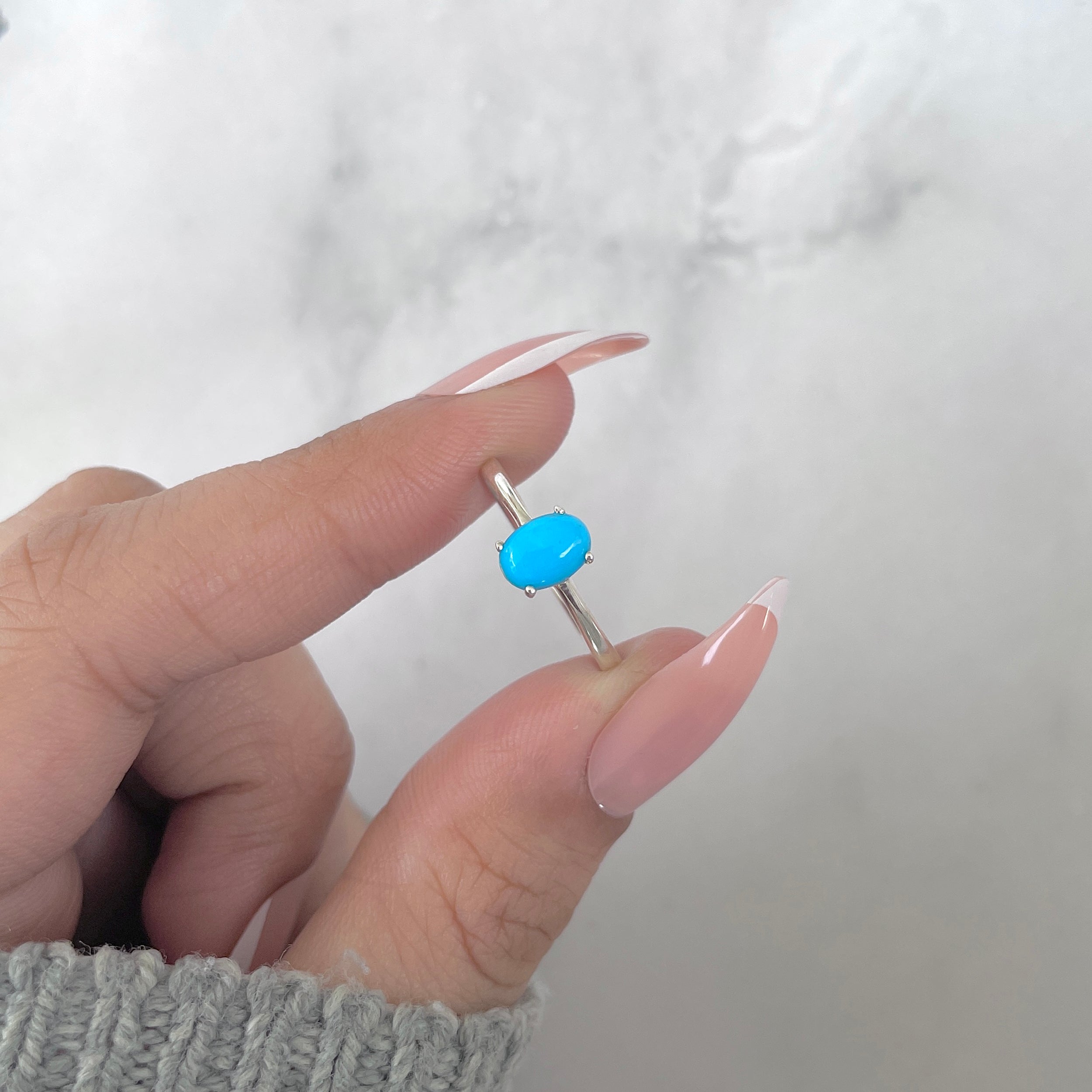Turquoise Ring-(TRQ-RDR-2515.)