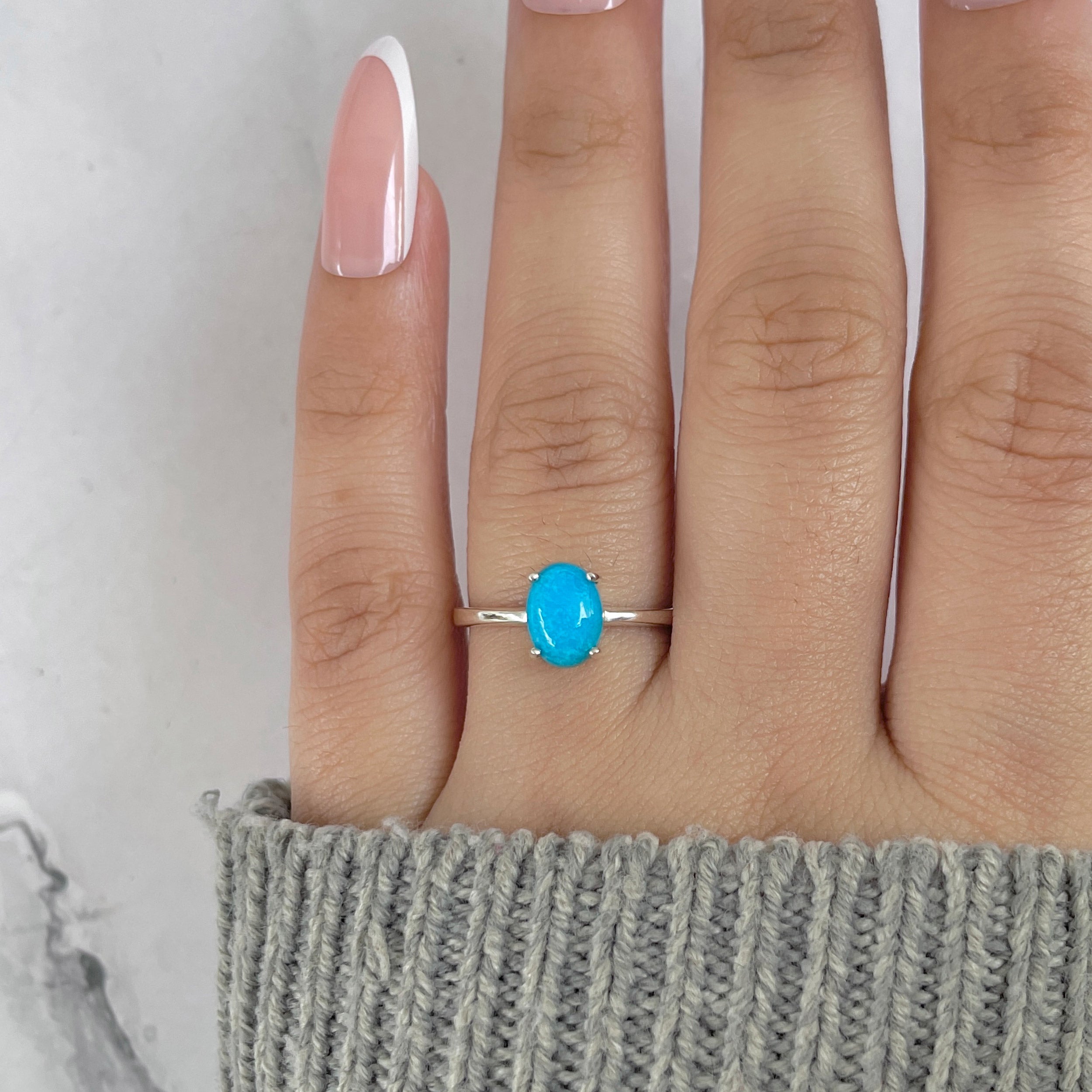 Turquoise Ring-(TRQ-RDR-2516.)