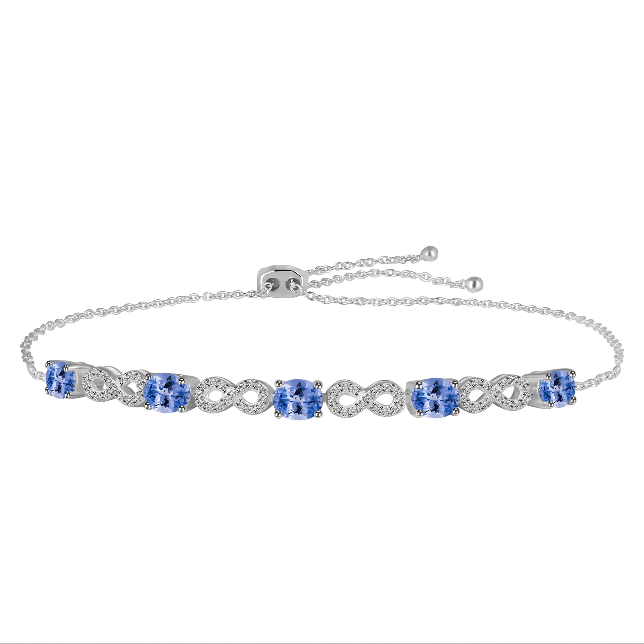 tanzanite-white-topaz-bracelet-with-adjustable-camera-lock-tzn-rdb-126