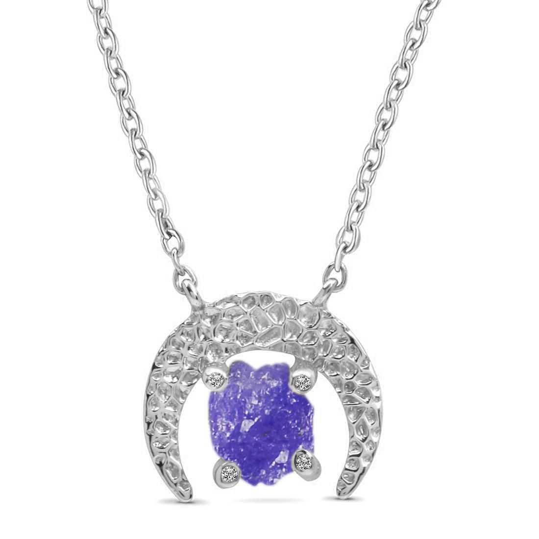 tanzanite-raw-crystal-white-topaz-necklace-tzn-rn-67