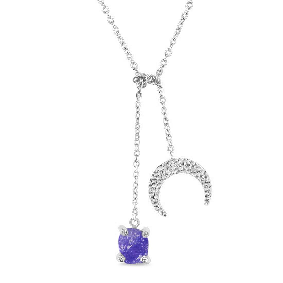 tanzanite-raw-crystal-white-topaz-necklace-tzn-rn-71