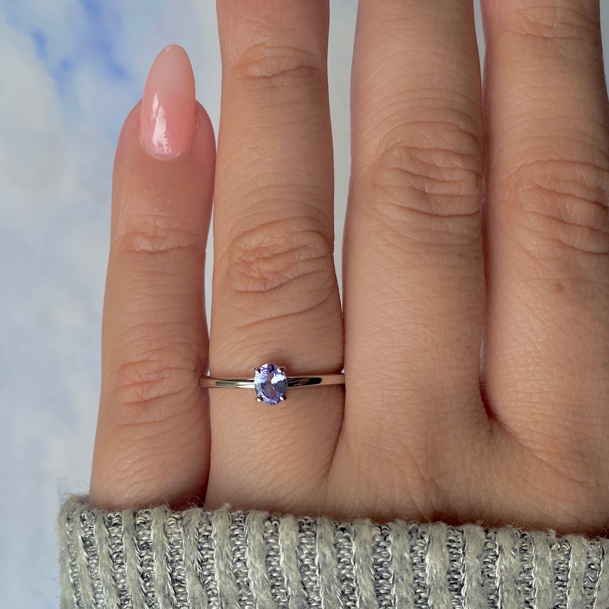 Tanzanite Ring-(TZN-RDR-2508.)
