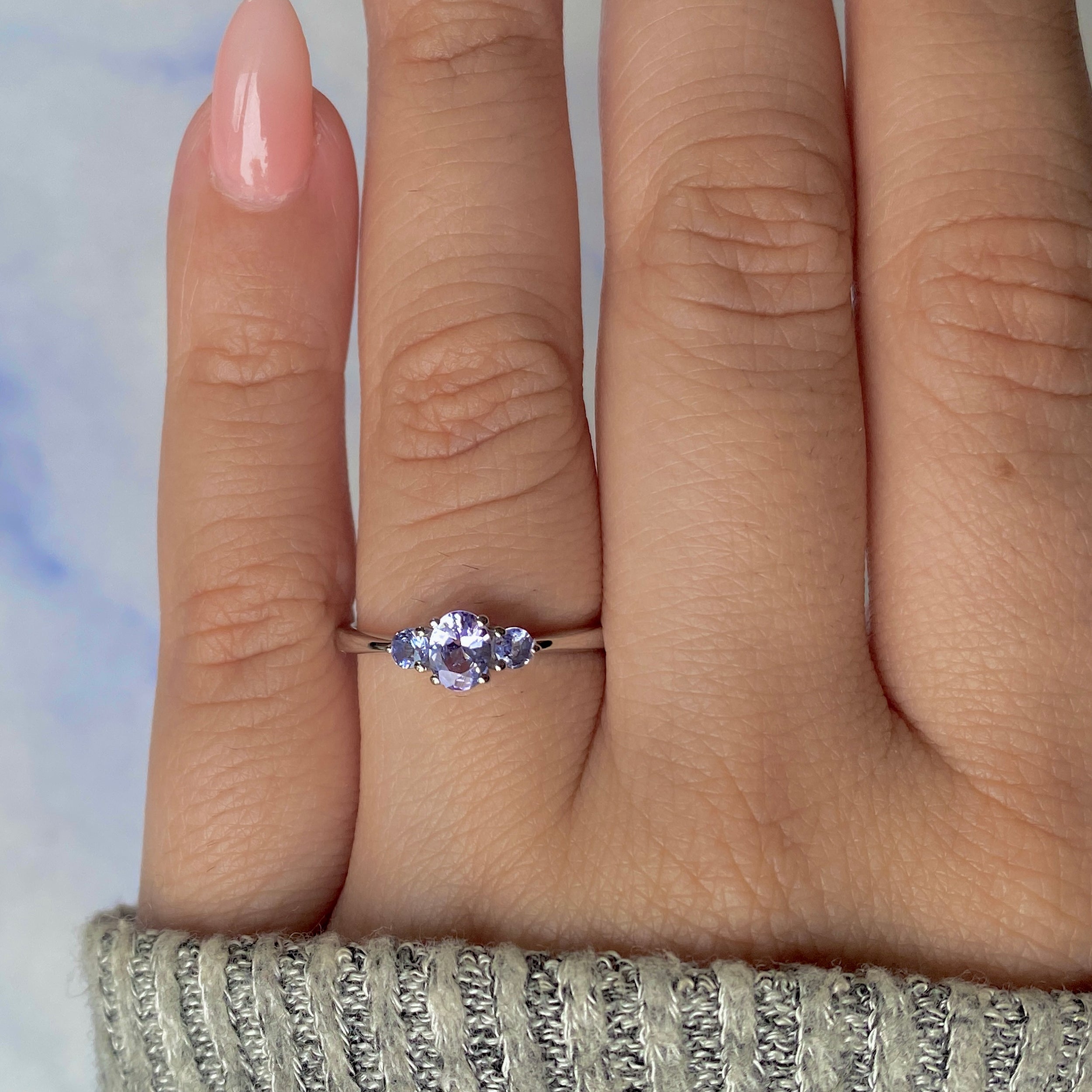 Tanzanite Ring-(TZN-RDR-2542.)