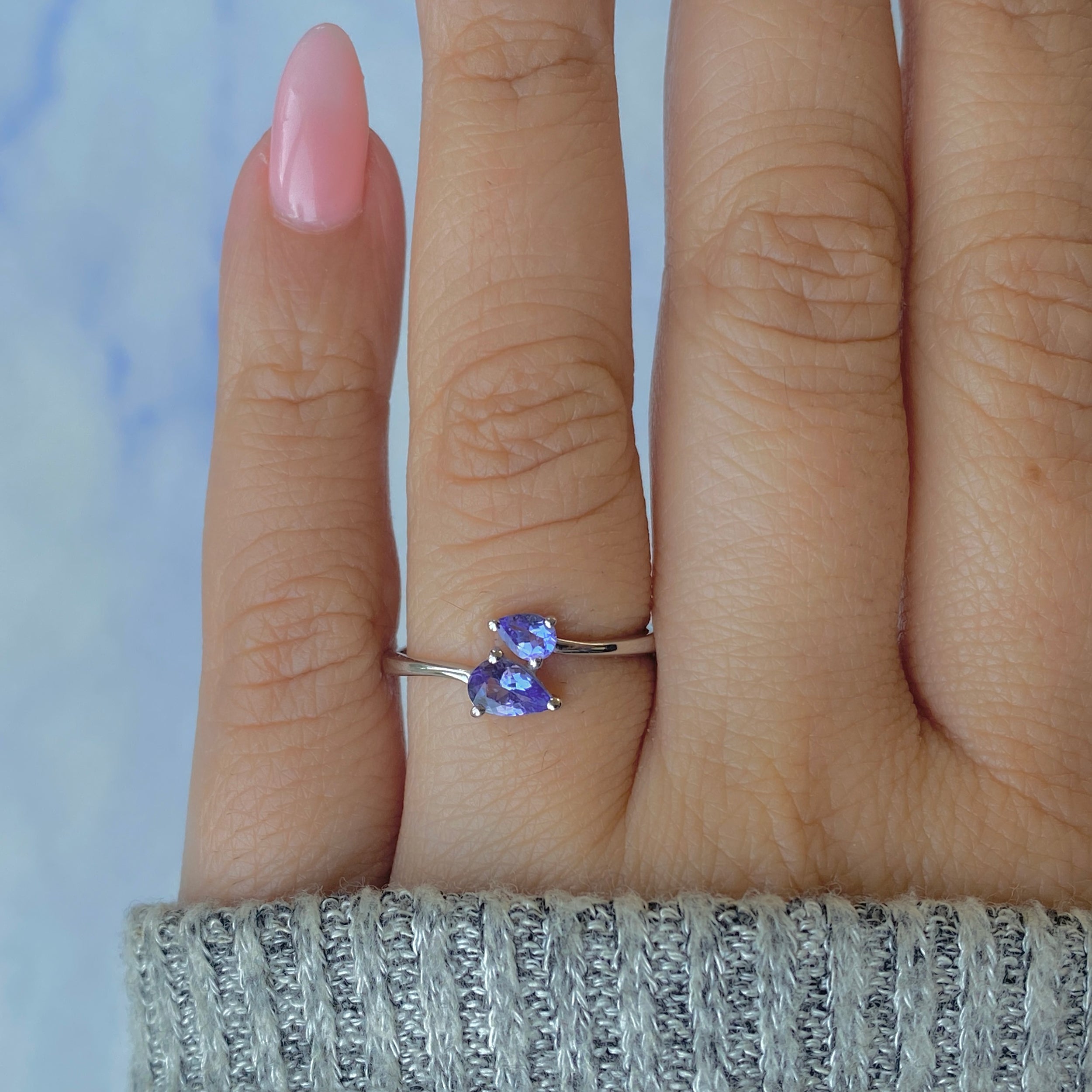 Tanzanite Ring-(TZN-RDR-2584.)