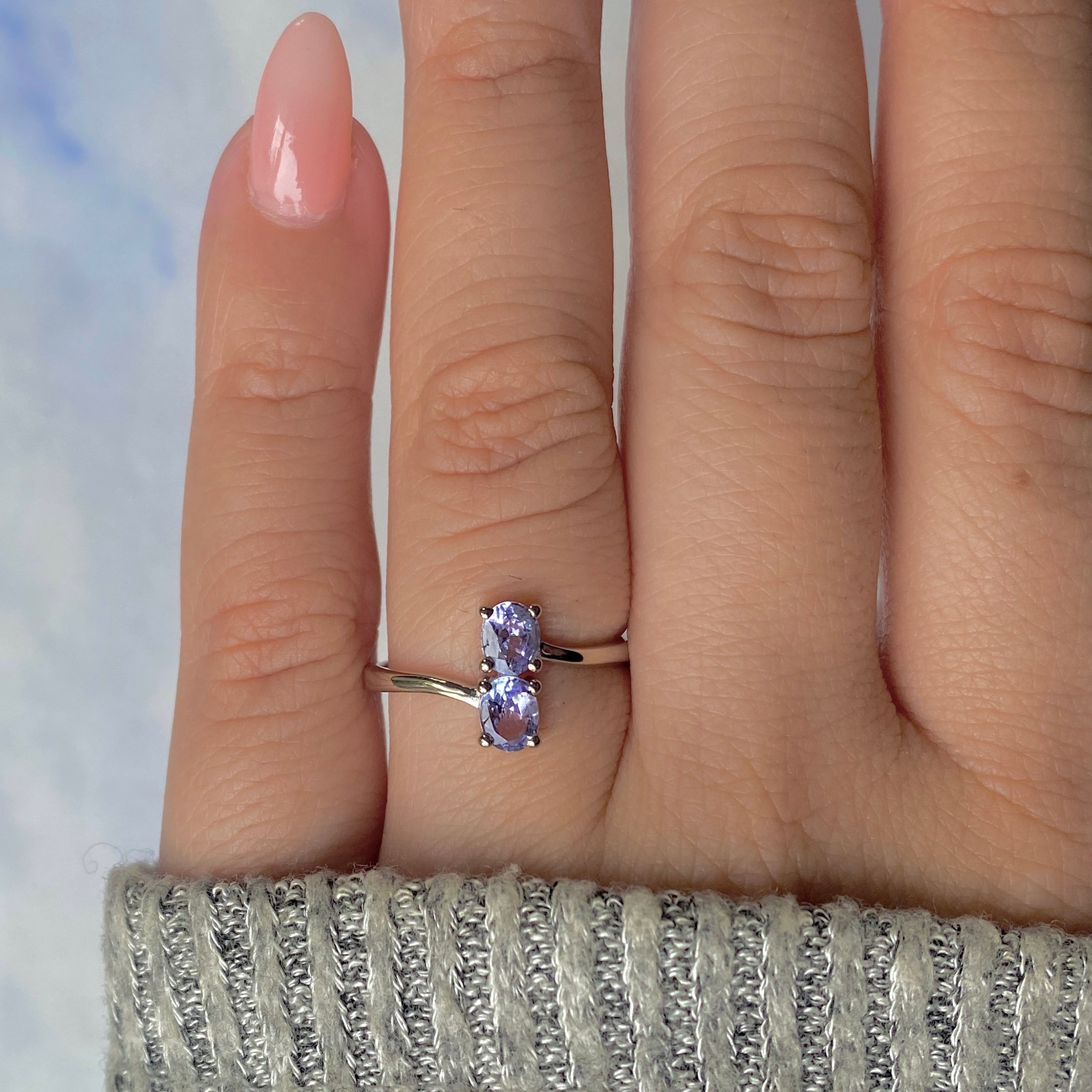 Tanzanite Ring-(TZN-RDR-2595.)