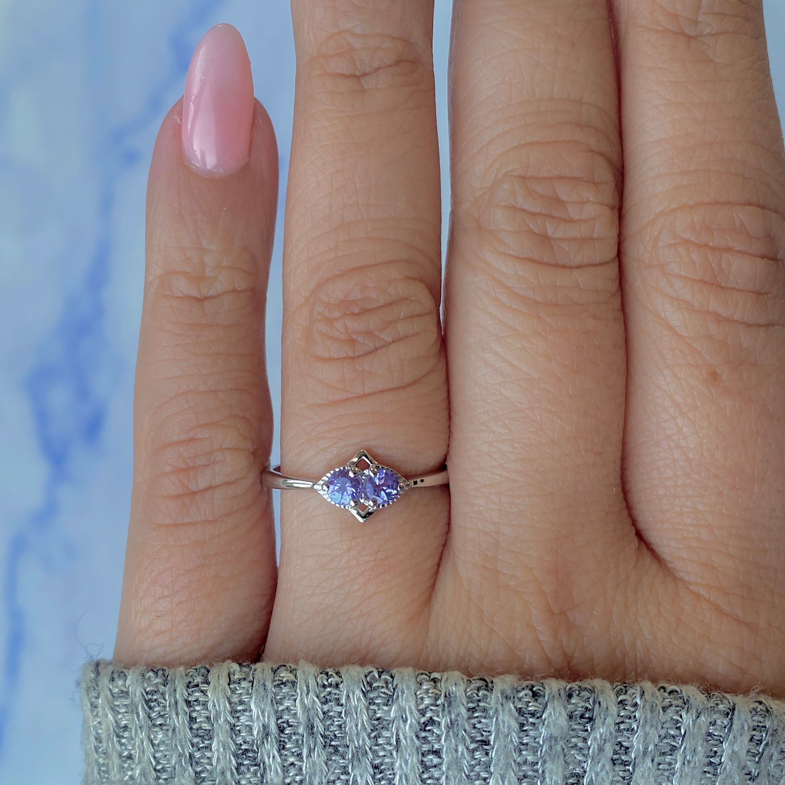 Tanzanite Ring-(TZN-RDR-2664.)