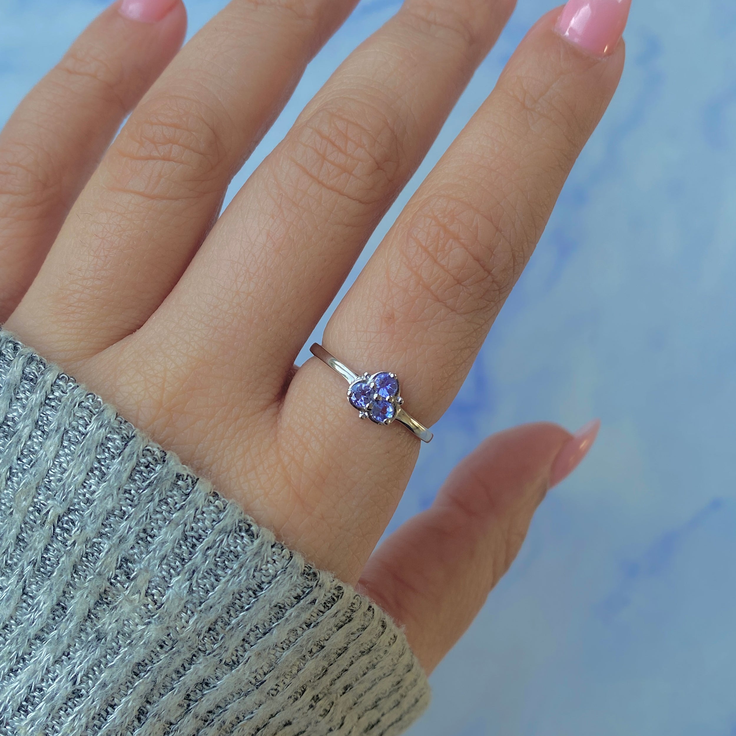 Tanzanite Ring-(TZN-RDR-2668.)