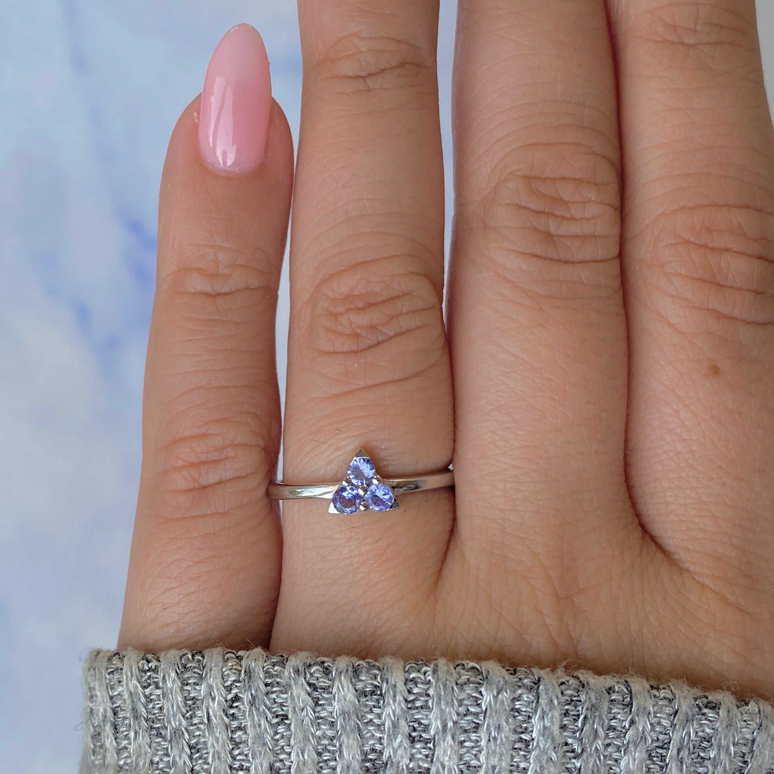 Tanzanite Ring-(TZN-RDR-2669.)