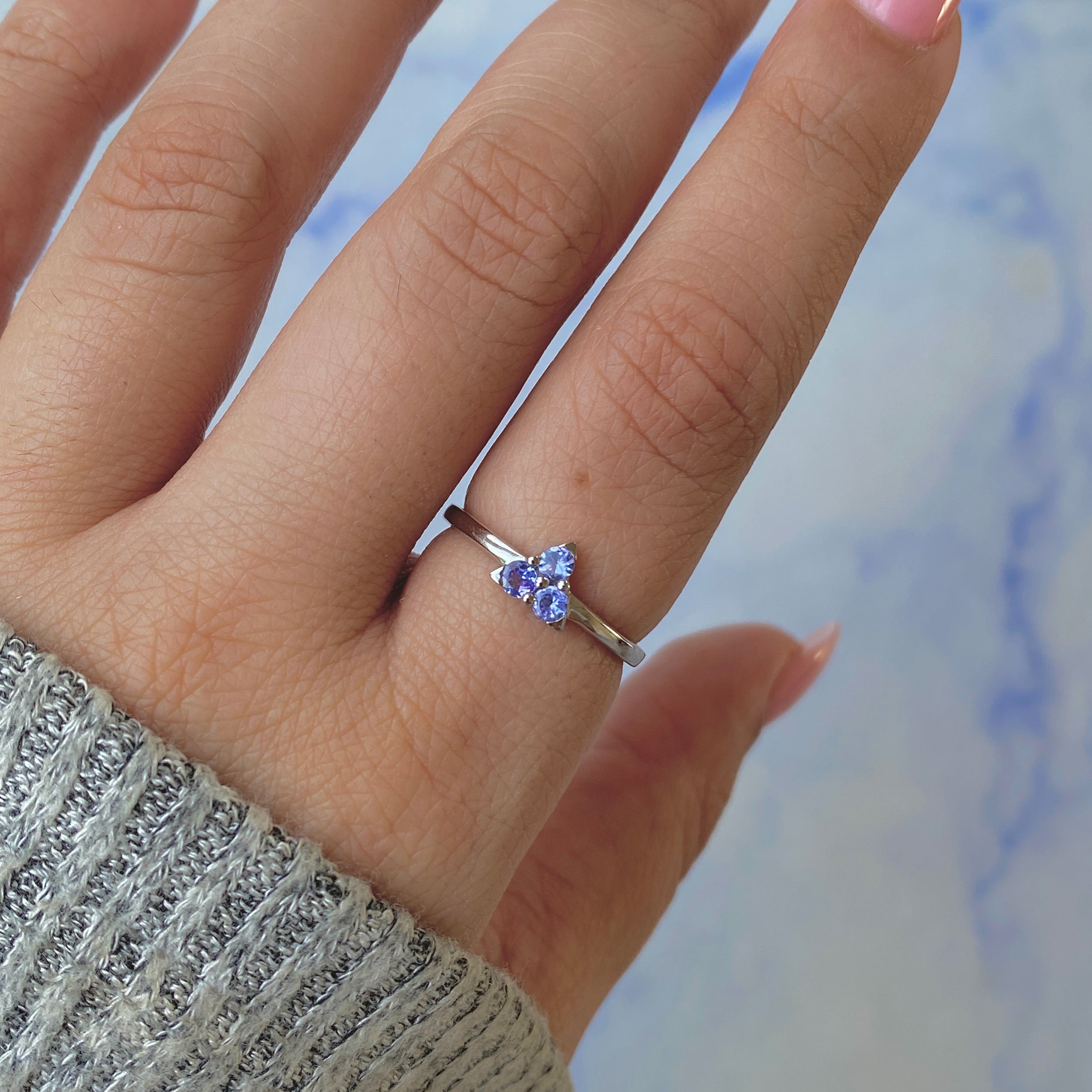 Tanzanite Ring-(TZN-RDR-2669.)