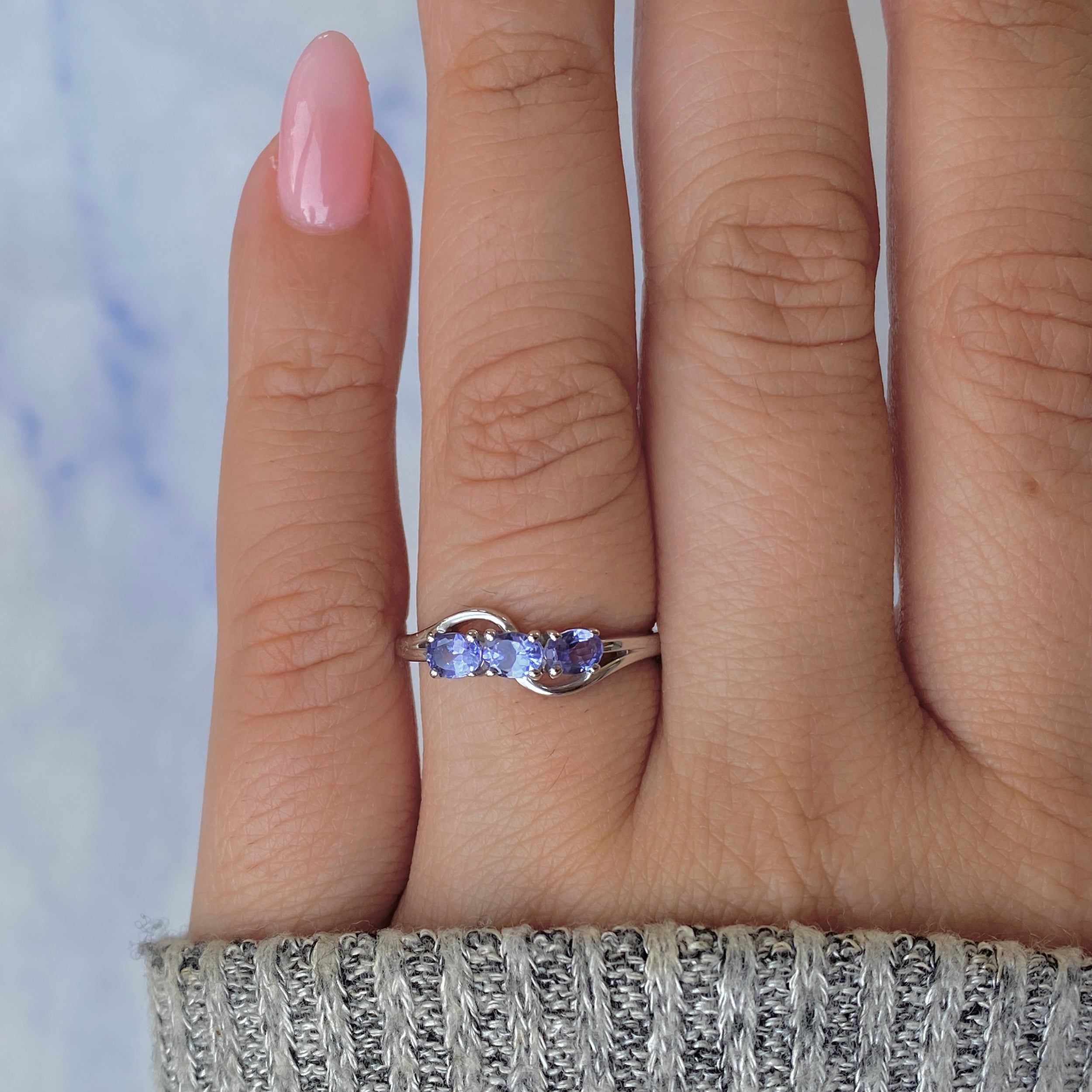 Tanzanite Ring-(TZN-RDR-2699.)