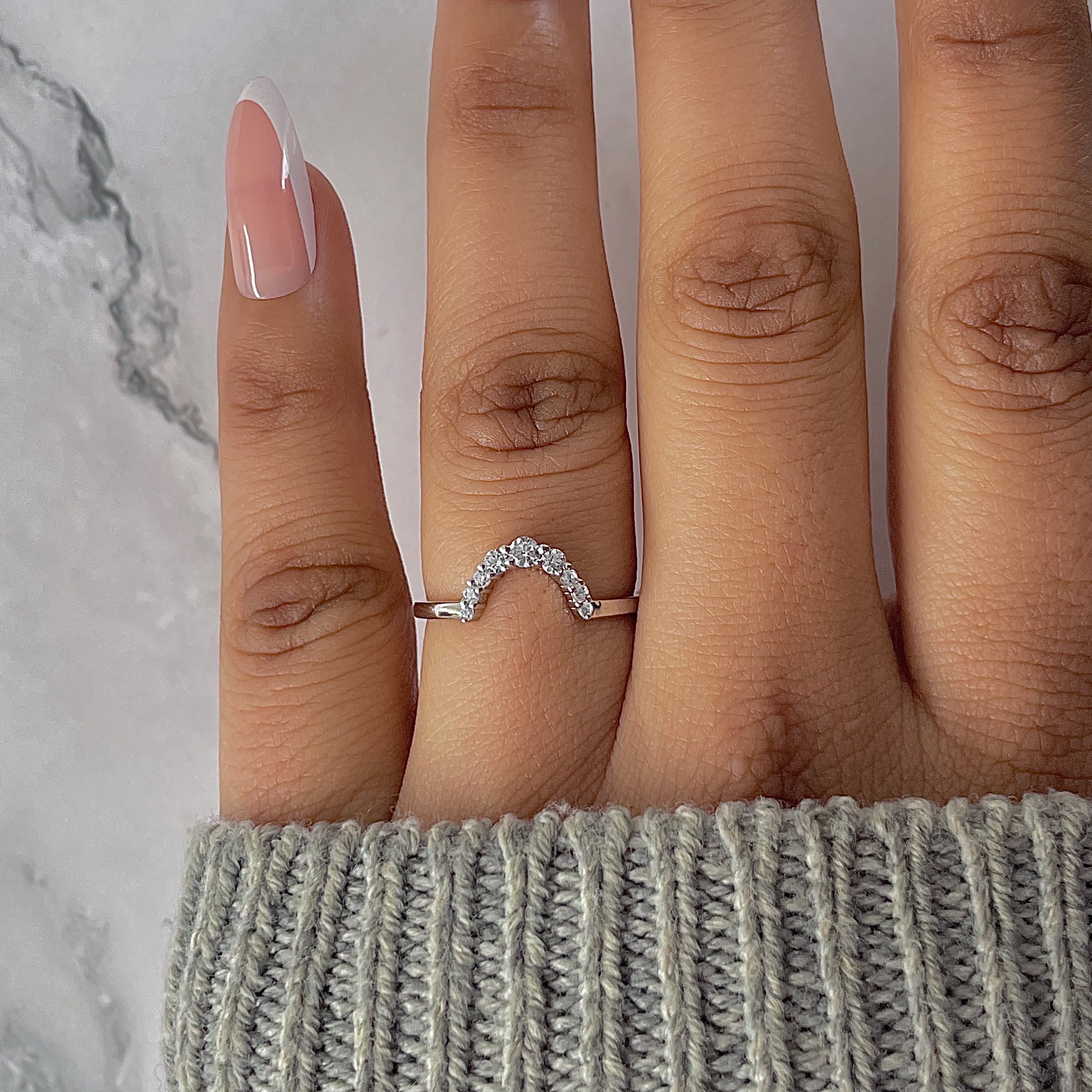 White Topaz Ring-(WTZ-RR-390.)