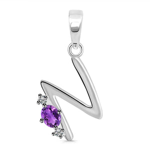 amethyst-white-topaz-alphabet-n-pendant-amt-rda-14