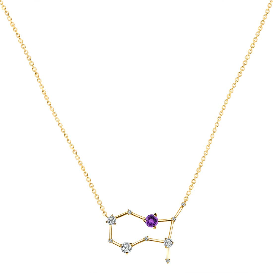 gemini-zodiac-star-constellation-amethyst-white-topaz-necklace-amt-rdn-490