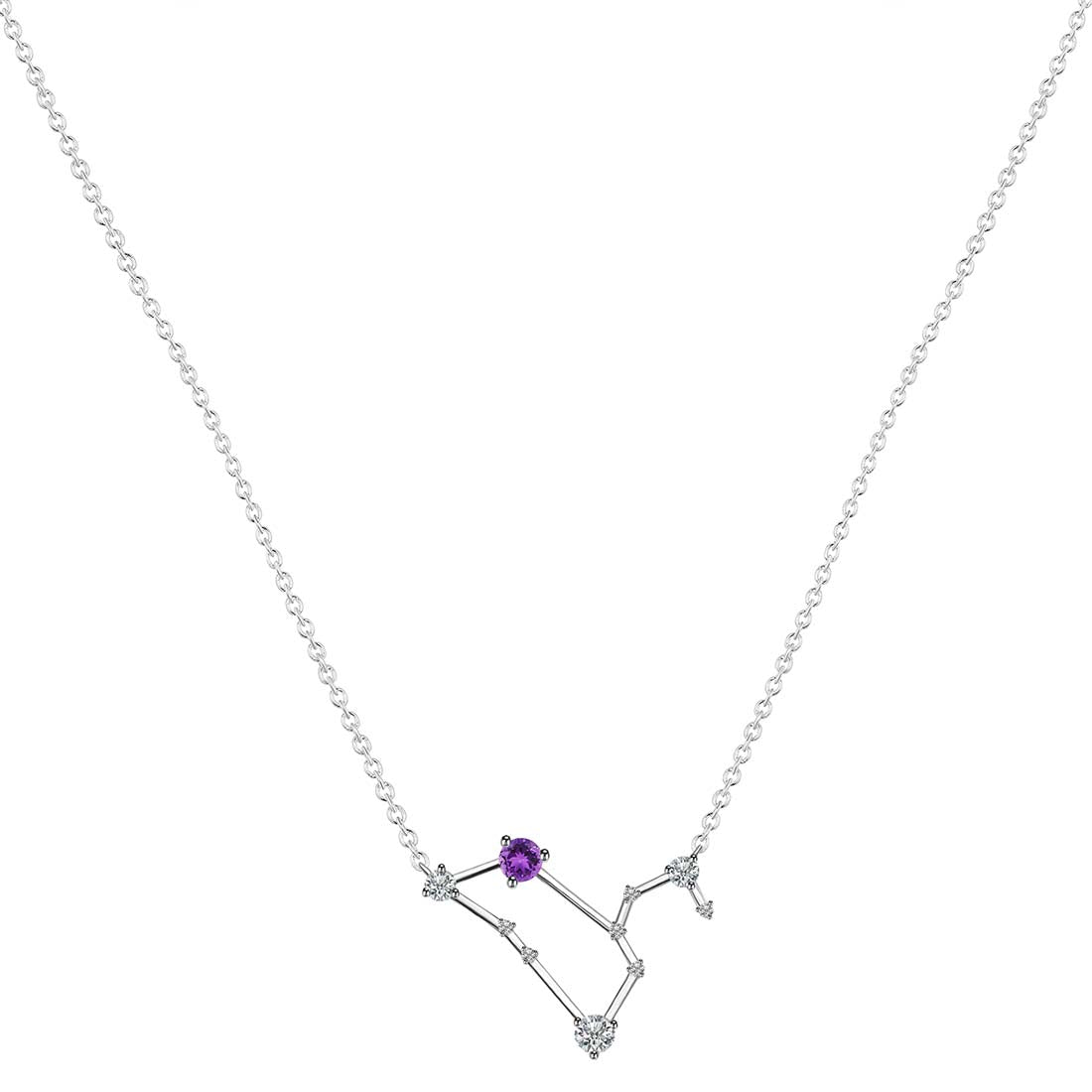 leo-zodiac-star-constellation-amethyst-white-topaz-necklace-amt-rdn-493