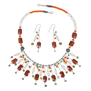 moonstone-sunstone-carnelian-beaded-jewelry-set-bdd-12-1637