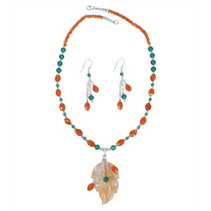 carnelian-green-onyx-beaded-jewelry-set-bdd-12-1652