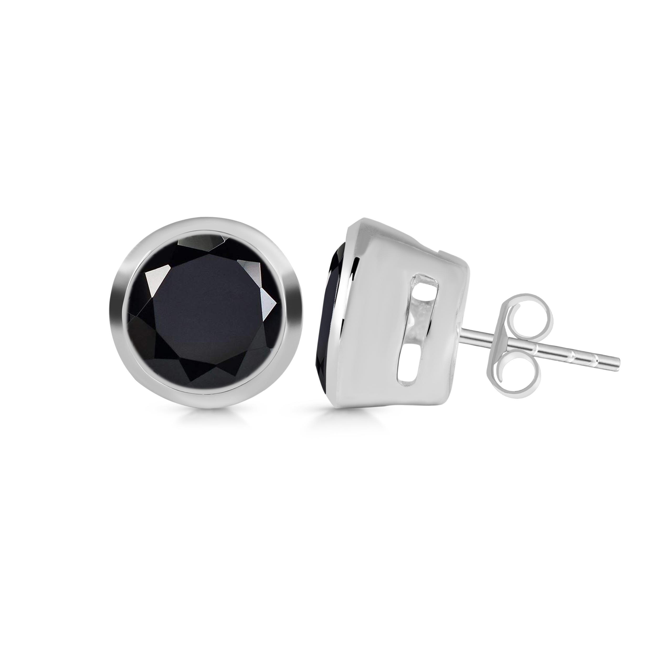black-tourmaline-stud-earring-bls-rde-1433