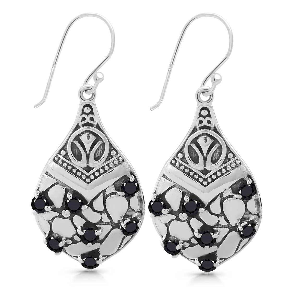 black-tourmaline-earring-bls-rde-75