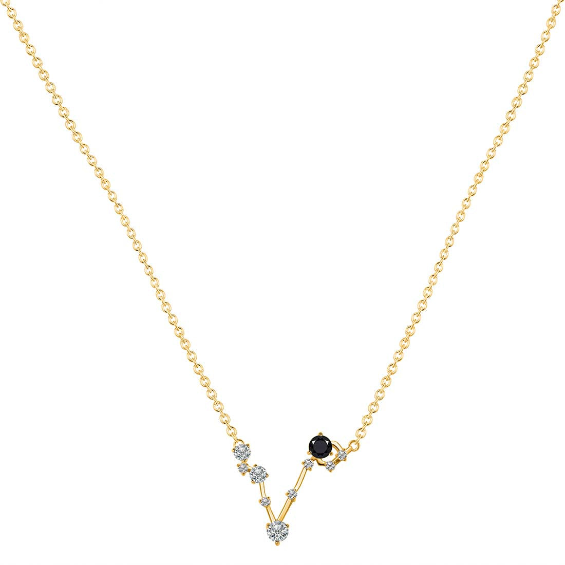 pisces-zodiac-star-constellation-black-tourmaline-white-topaz-necklace-bls-rdn-387