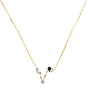 pisces-zodiac-star-constellation-black-tourmaline-white-topaz-necklace-bls-rdn-387