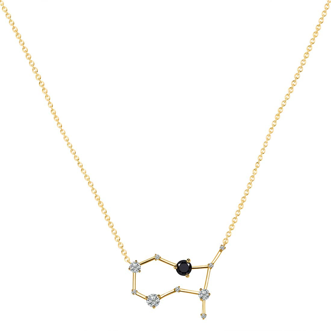 gemini-zodiac-star-constellation-black-tourmaline-white-topaz-necklace-bls-rdn-490