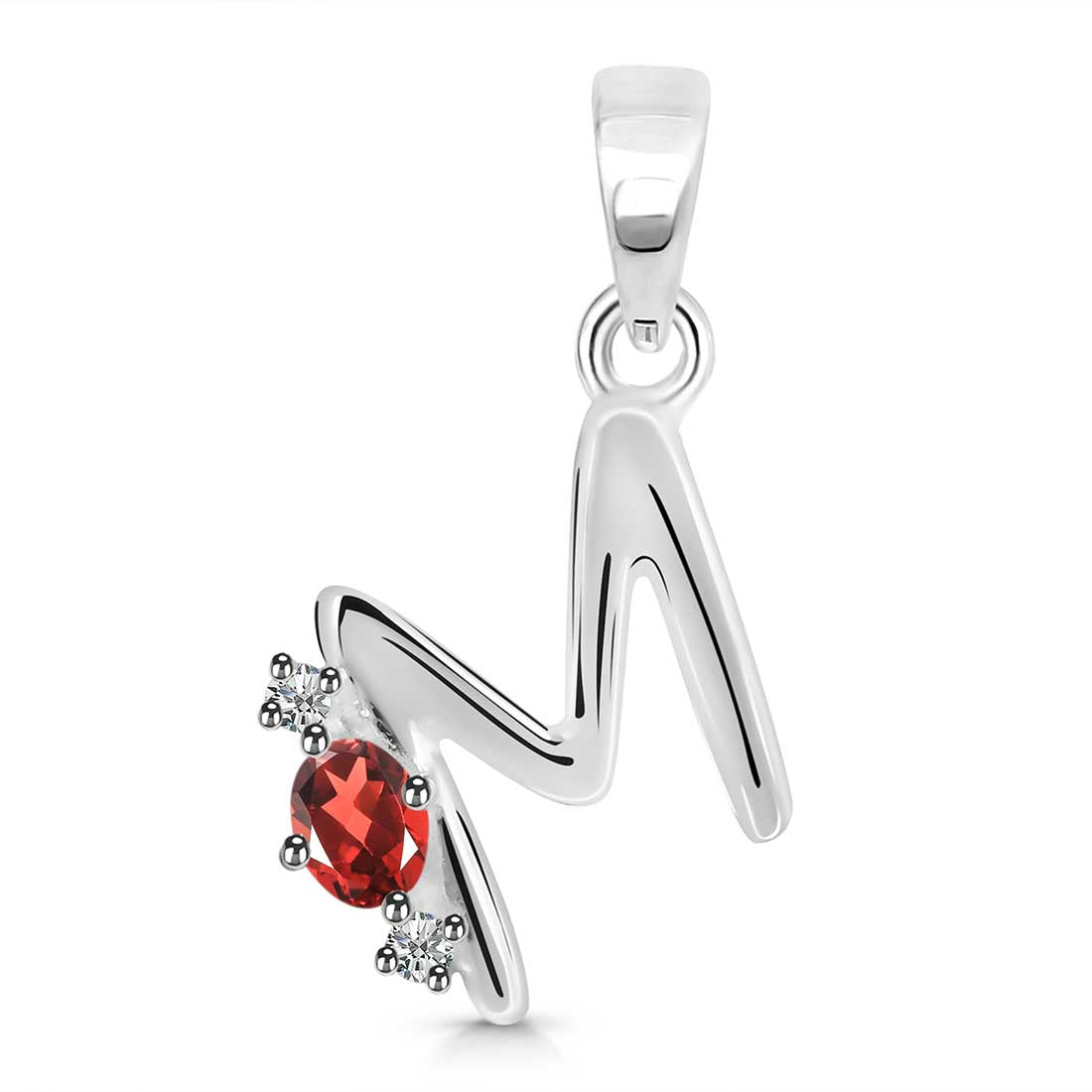 garnet-white-topaz-alphabet-m-pendant-gar-rda-13