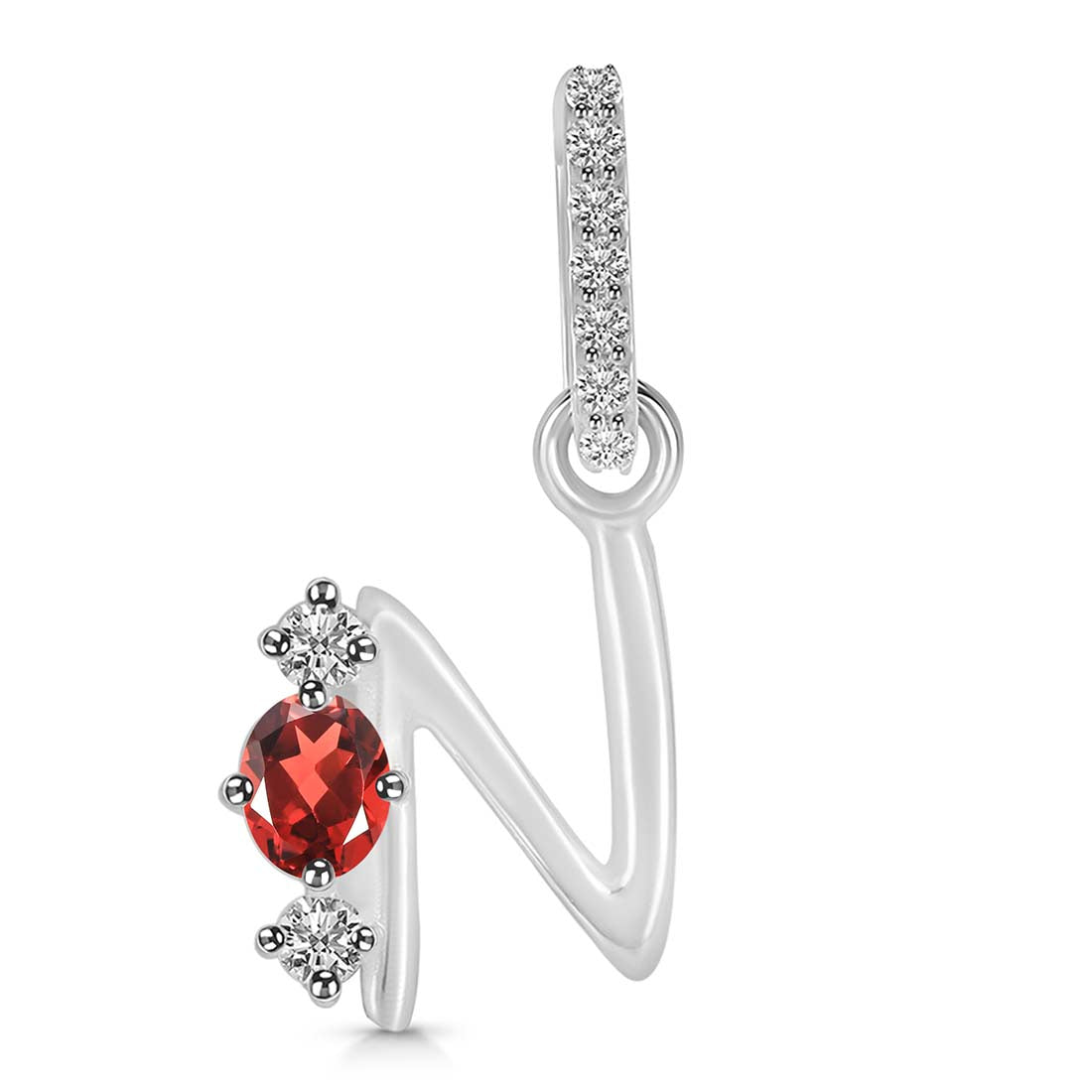 garnet-white-topaz-alphabet-n-pendant-gar-rda-92