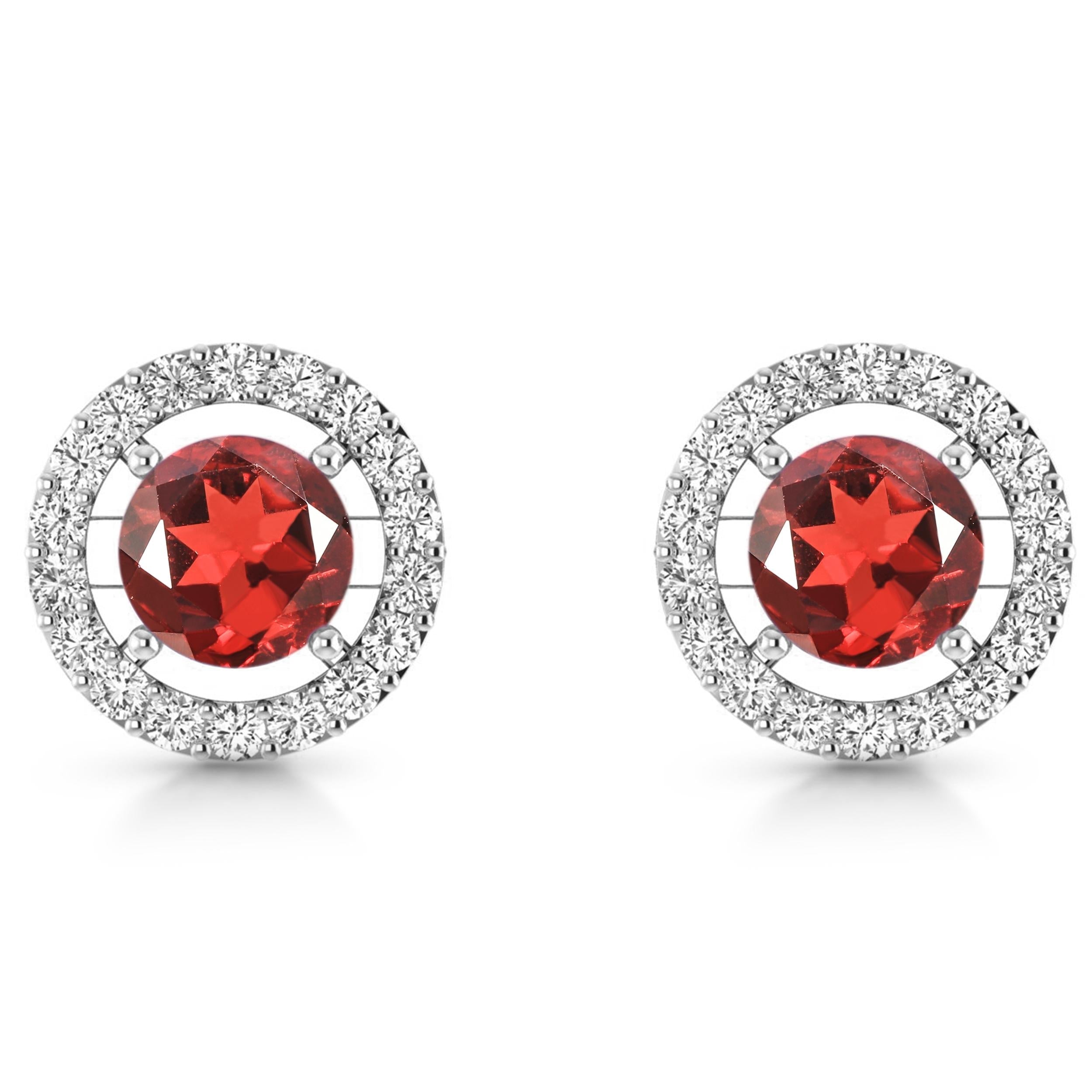 garnet-earring-gar-rde-1003
