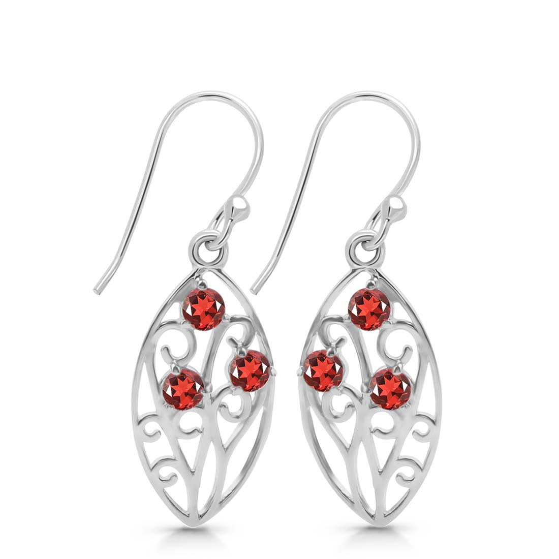 garnet-earring-gar-rde-40