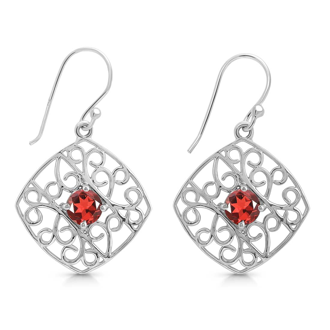 garnet-earring-gar-rde-44