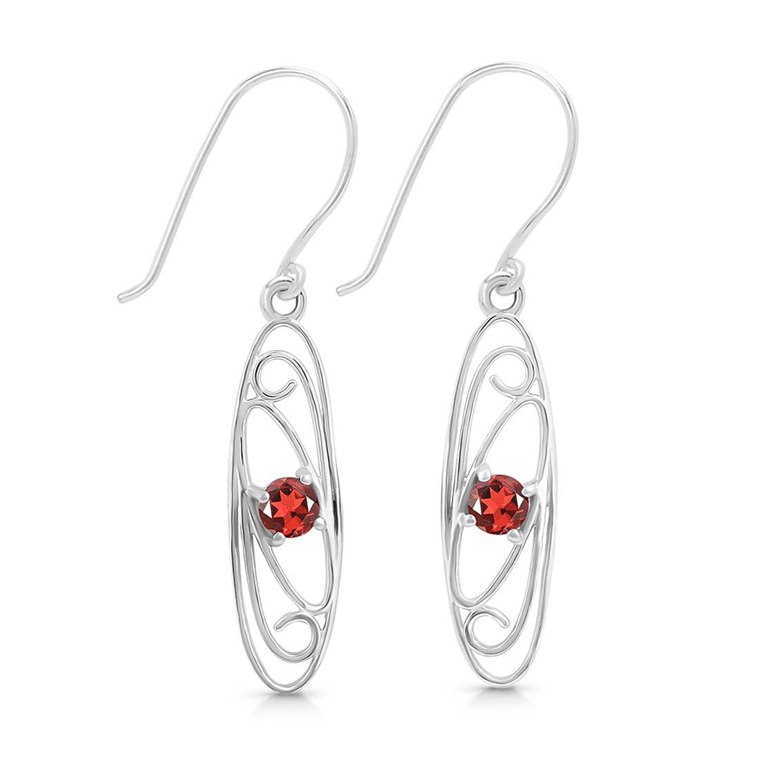 garnet-earring-gar-rde-45