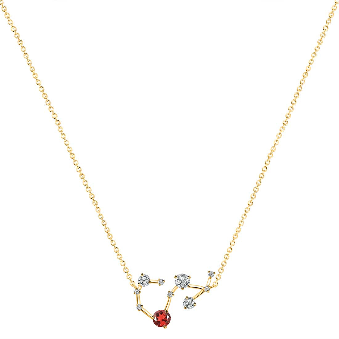 scorpio-zodiac-star-constellation-garnet-white-topaz-necklace-gar-rdn-495