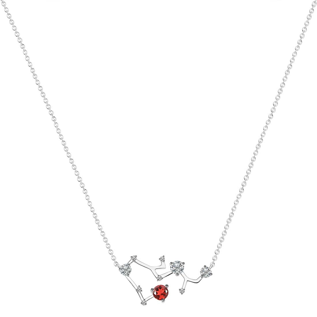 sagittarius-zodiac-star-constellation-garnet-white-topaz-necklace-gar-rdn-496