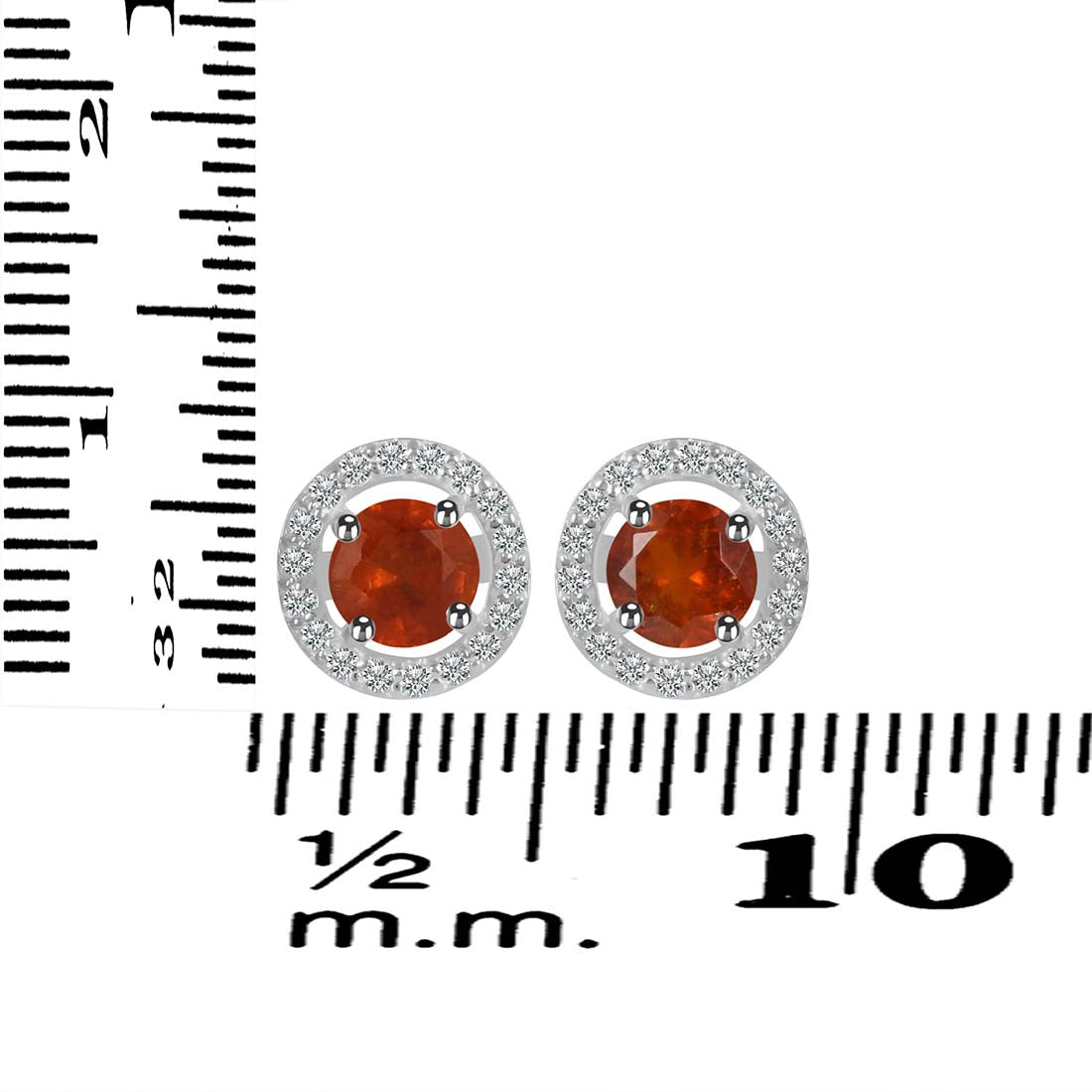 kyanite-orange-white-topaz-stud-earring-kyn-rde-1003-o