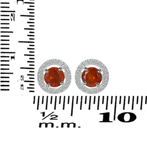 kyanite-orange-white-topaz-stud-earring-kyn-rde-1003-o