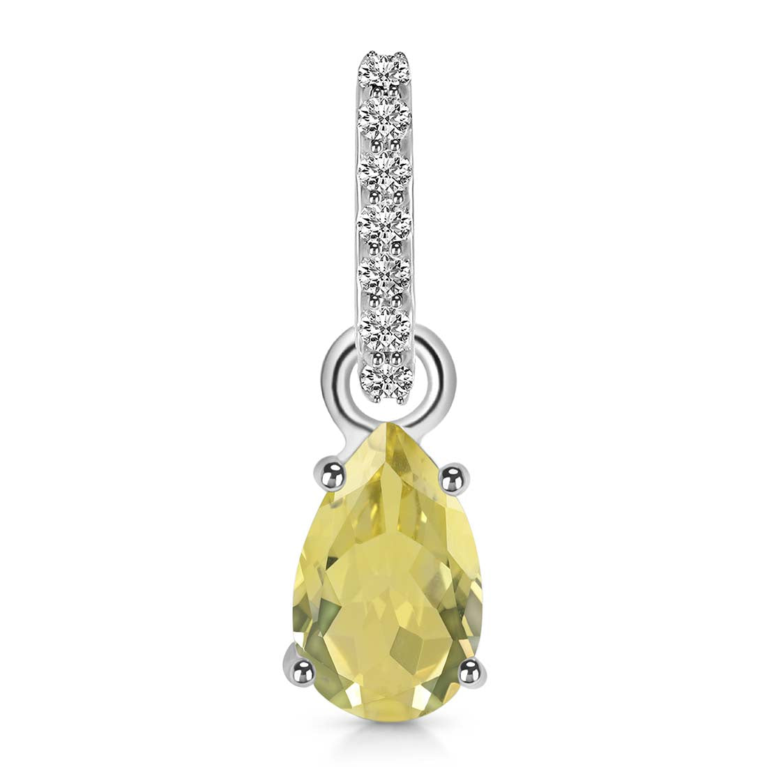 lemon-quartz-white-topaz-pendant-lem-rdp-550-cz-loop