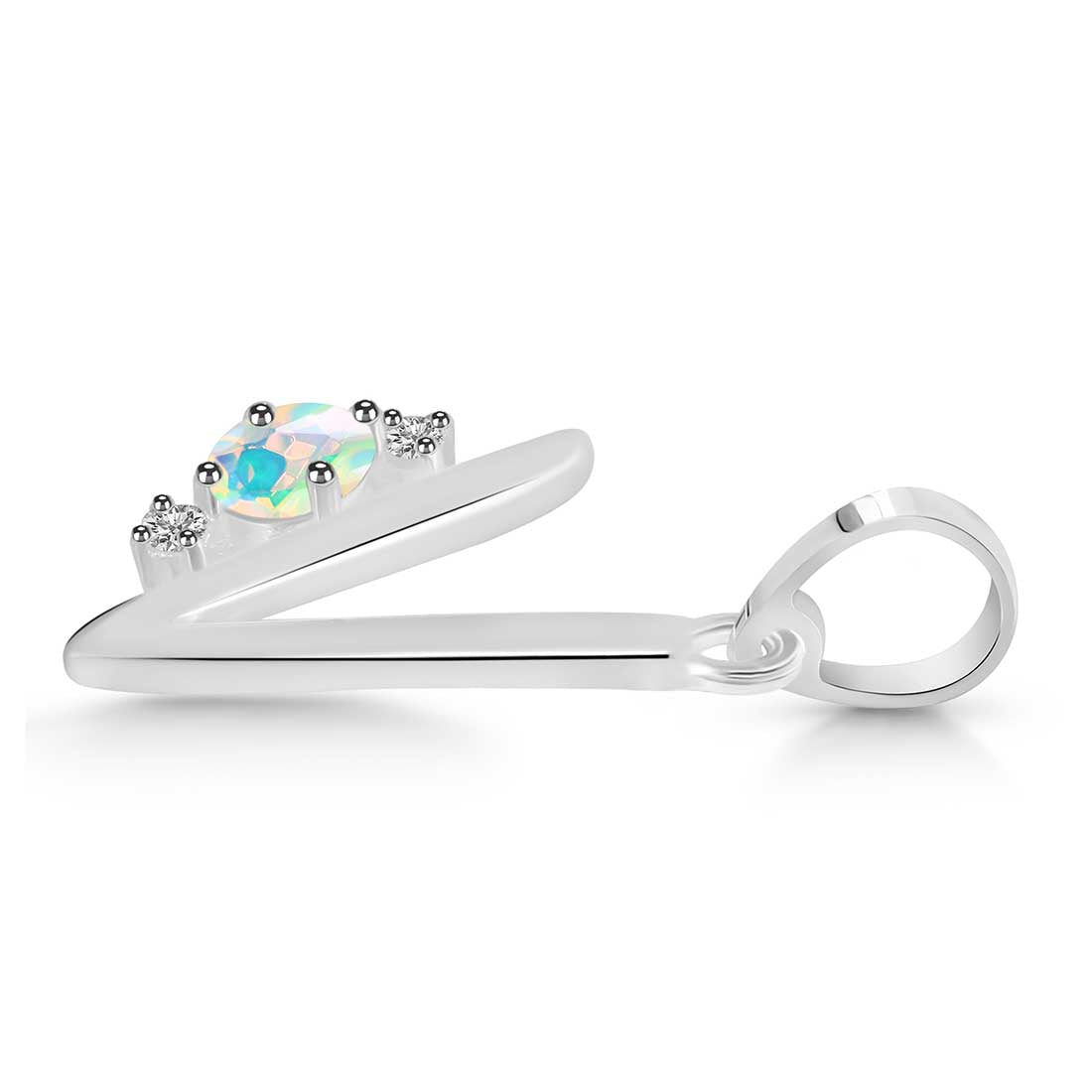 opal-white-topaz-alphabet-v-pendant-opl-rda-22