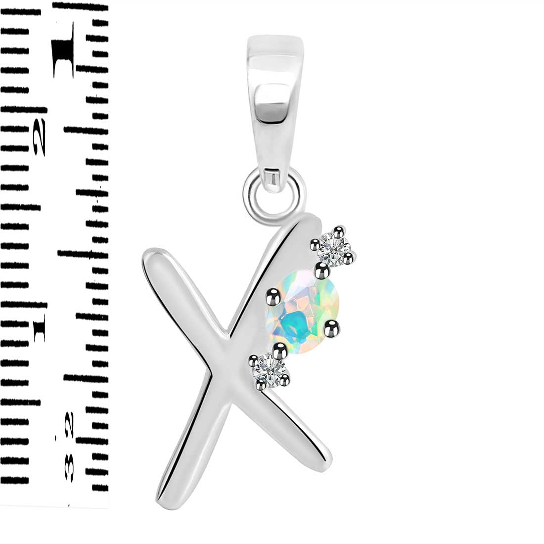 opal-white-topaz-alphabet-x-pendant-opl-rda-24