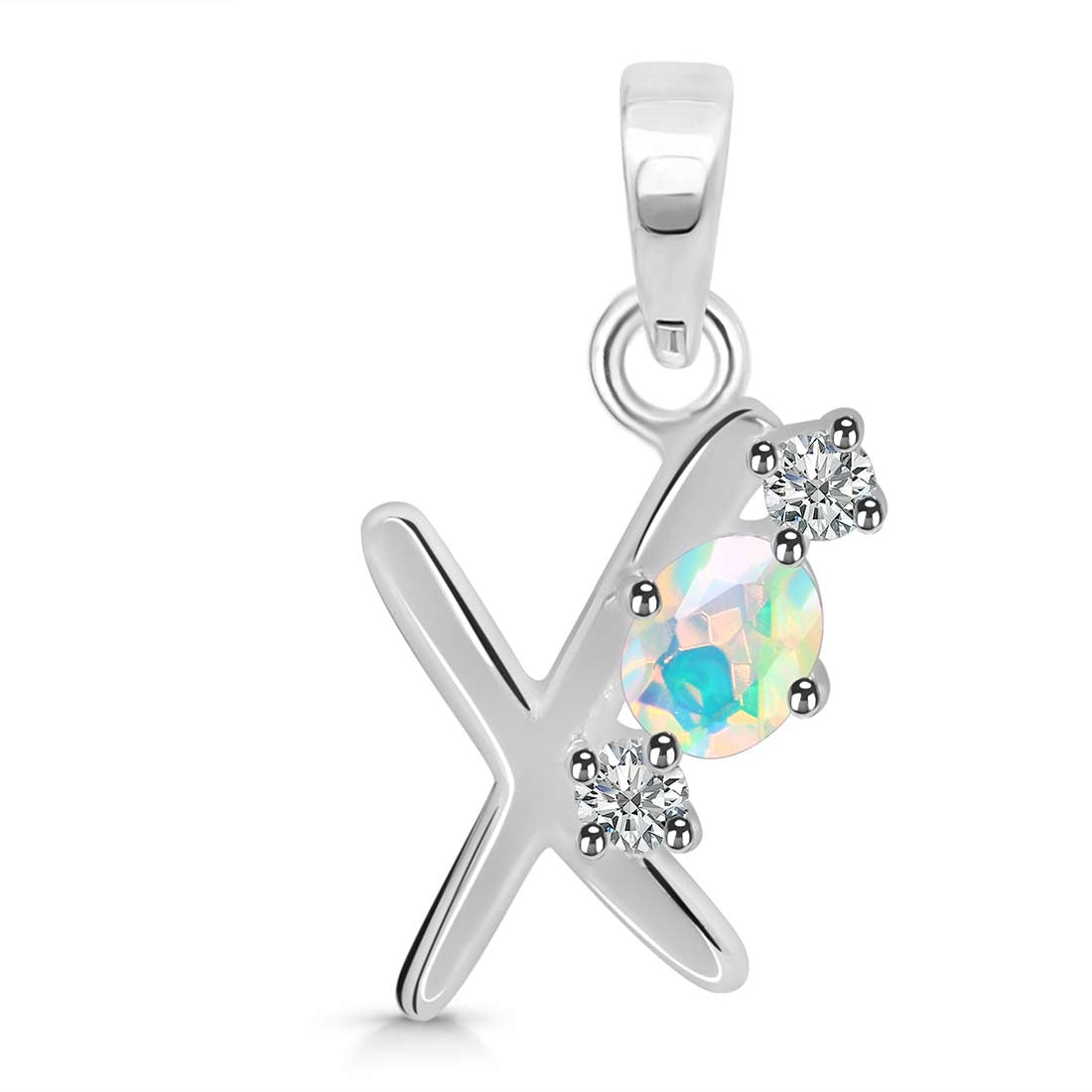 opal-white-topaz-alphabet-x-pendant-opl-rda-76