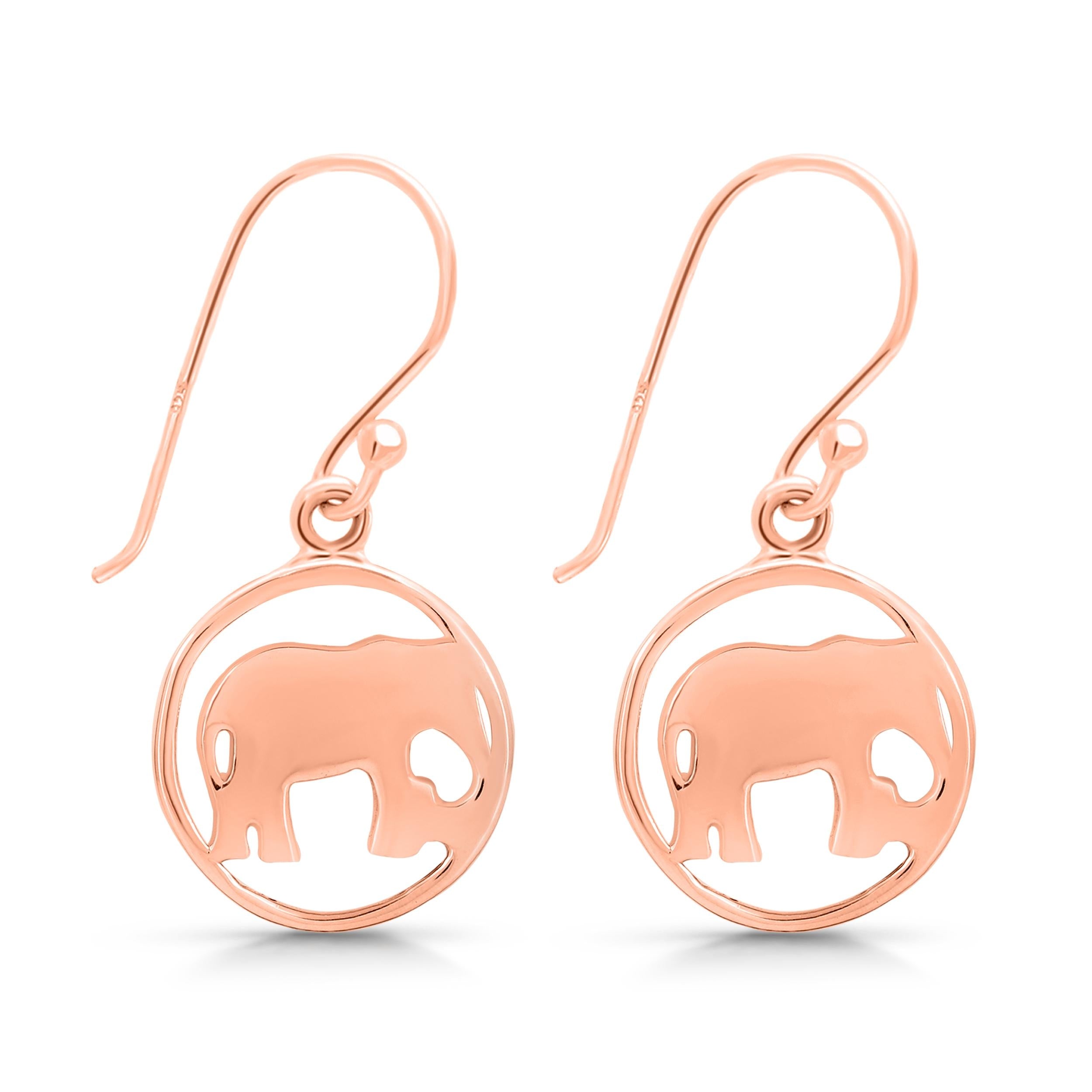 elephant-plain-silver-earring-ps-rde-534