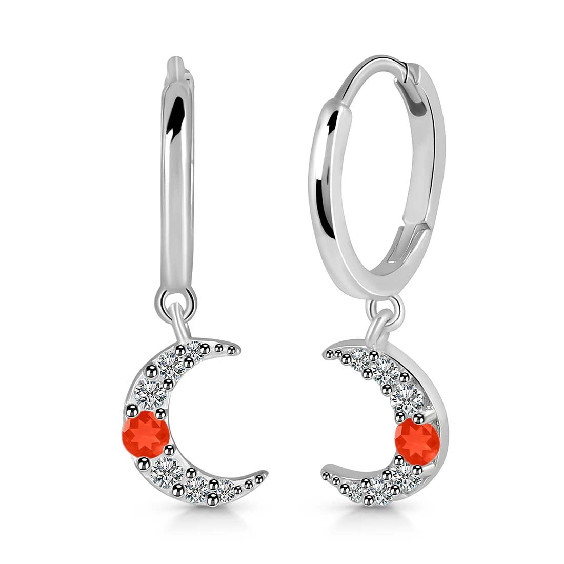 red-onyx-white-topaz-hoop-earring-rox-rde-1471