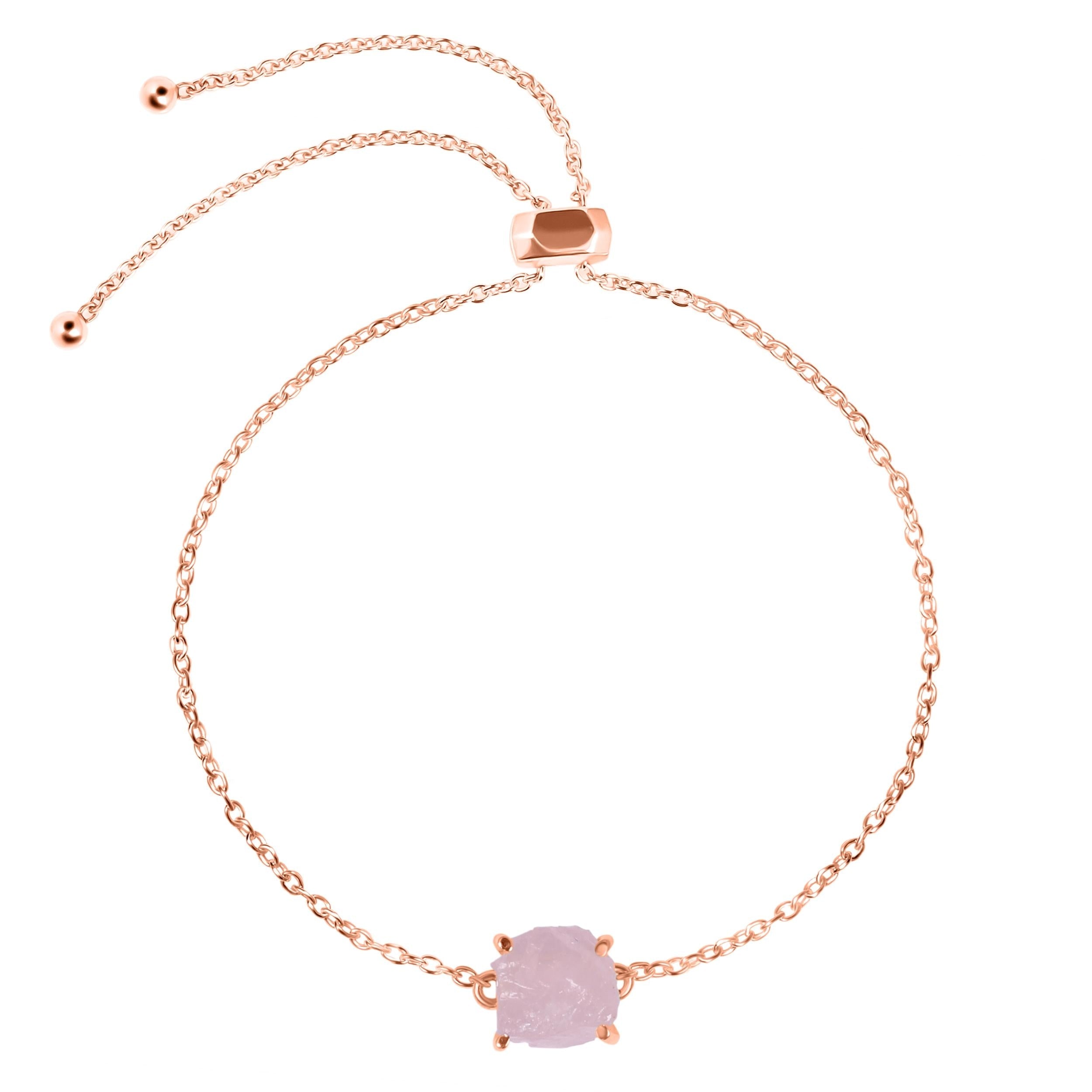 rose-quartz-raw-crystal-bracelet-with-adjustable-camera-lock-rsq-rb-200-camera-lock