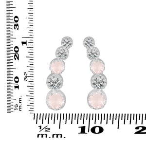 rose-quartz-white-topaz-stud-earring-rsq-rde-1472