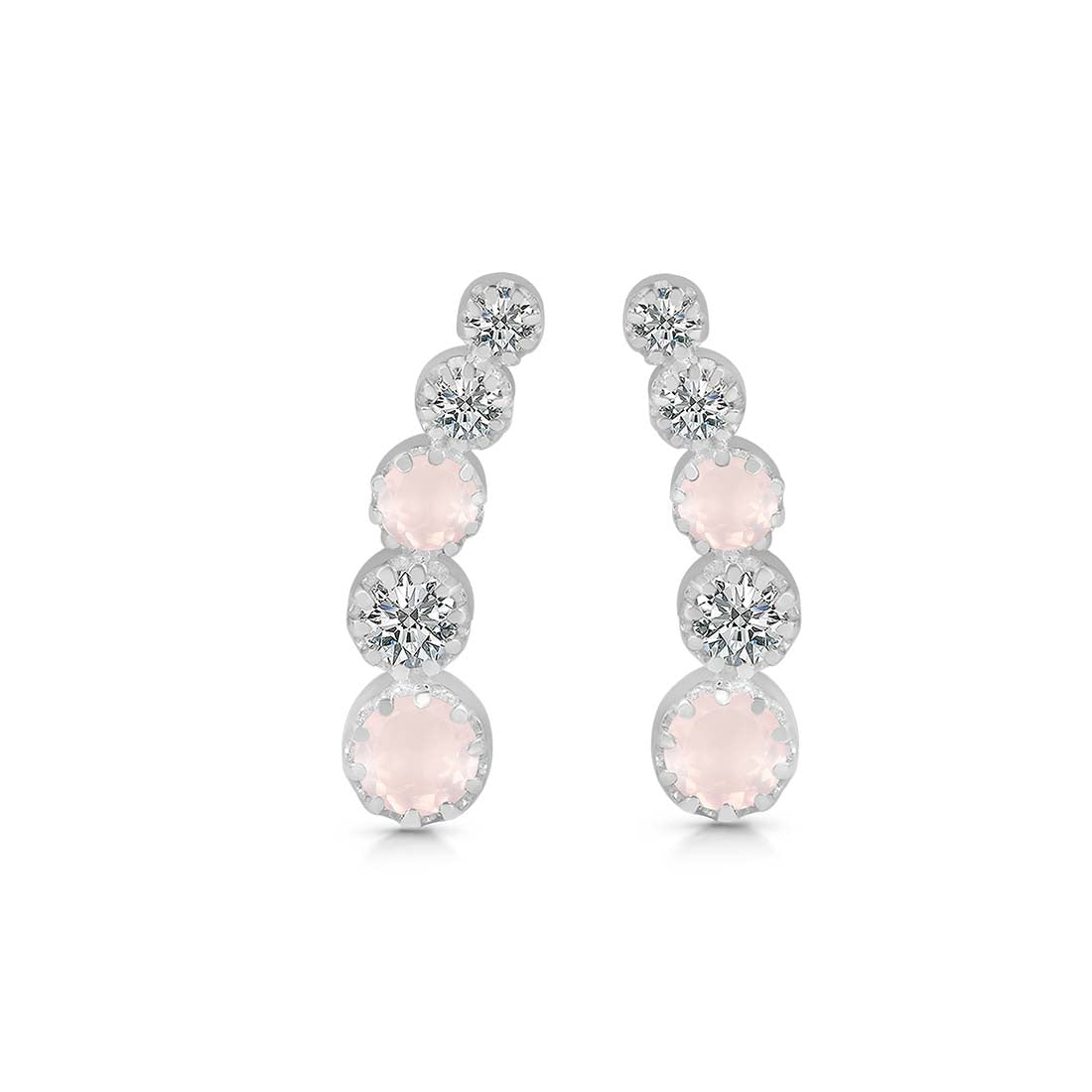 rose-quartz-white-topaz-stud-earring-rsq-rde-1472
