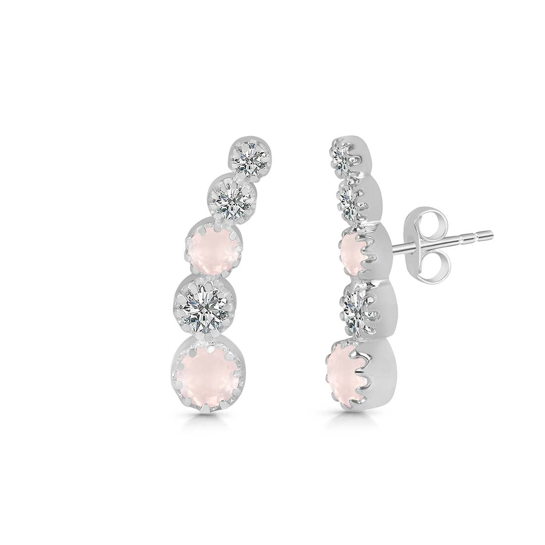 rose-quartz-white-topaz-stud-earring-rsq-rde-1472