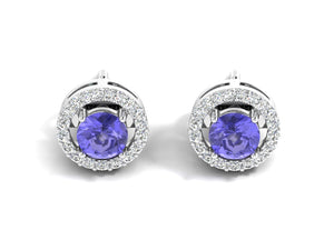 tanzanite-white-topaz-stud-earring-tzn-rde-1003