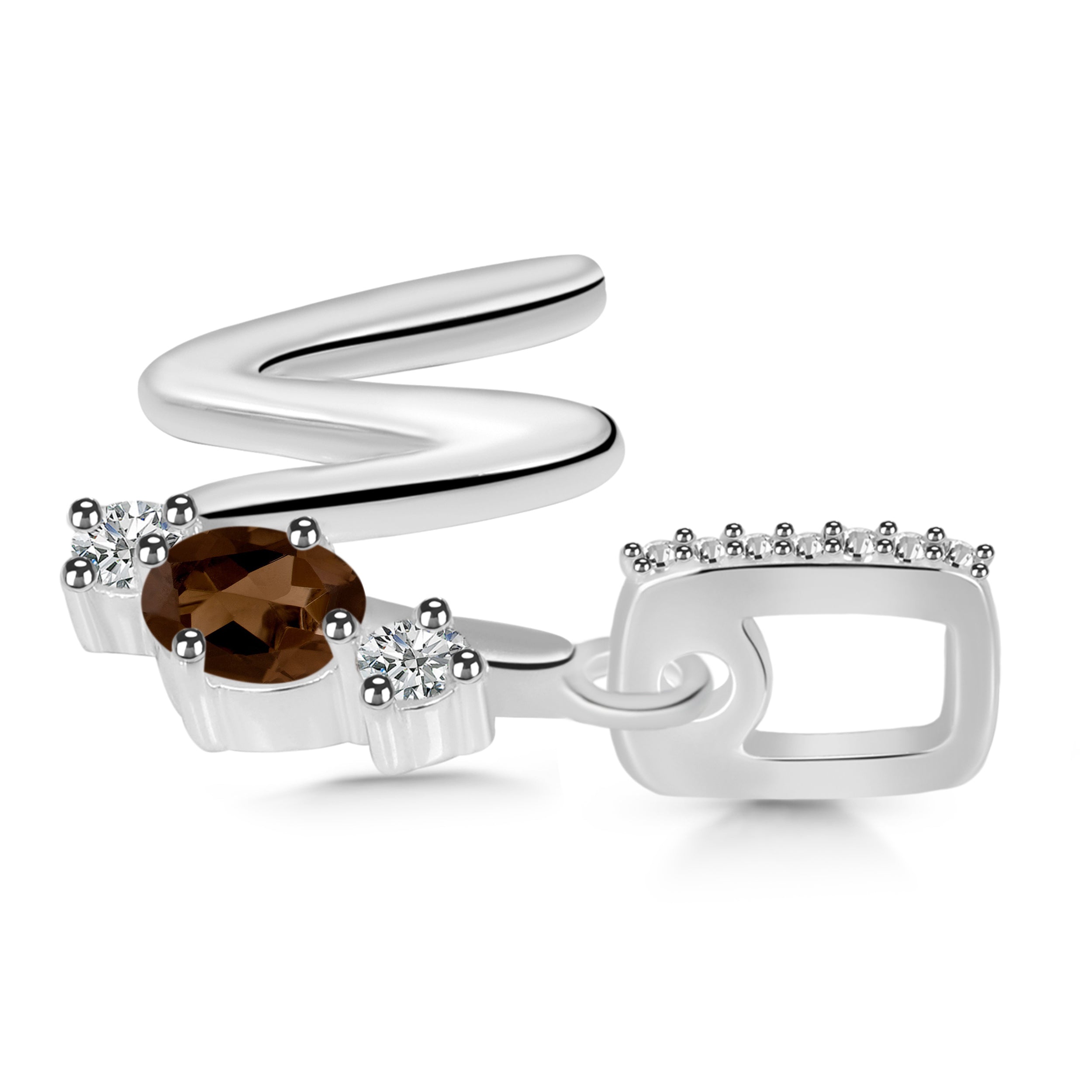 smoky-white-topaz-alphabet-w-pendant-smy-rda-101