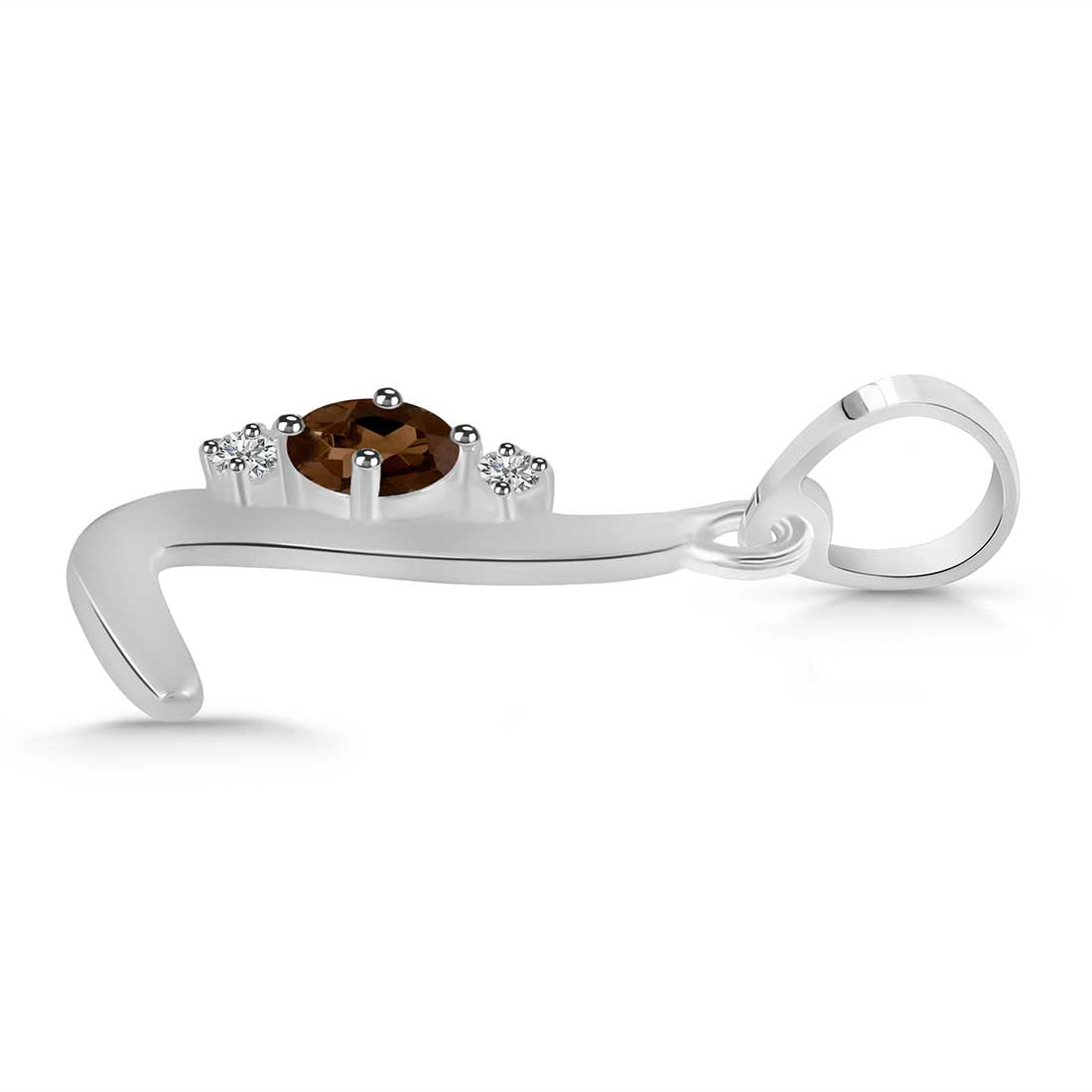 smoky-white-topaz-alphabet-l-pendant-smy-rda-12