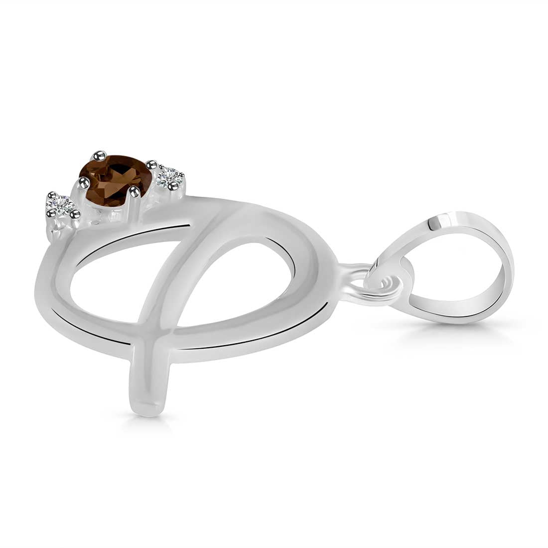 smoky-white-topaz-alphabet-q-pendant-smy-rda-17