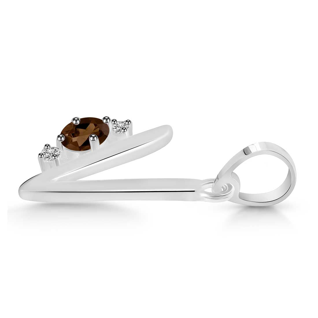 smoky-white-topaz-alphabet-v-pendant-smy-rda-22